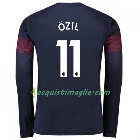 Divisa di Calcio Arsenal Ozil 11 Trasferta 2018/2019 Manica Lunga